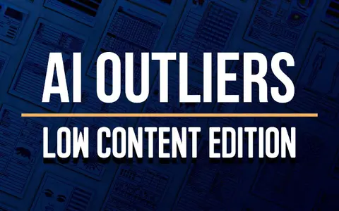 AI Outliers: Low-Content Edition – Riccardo Mazza