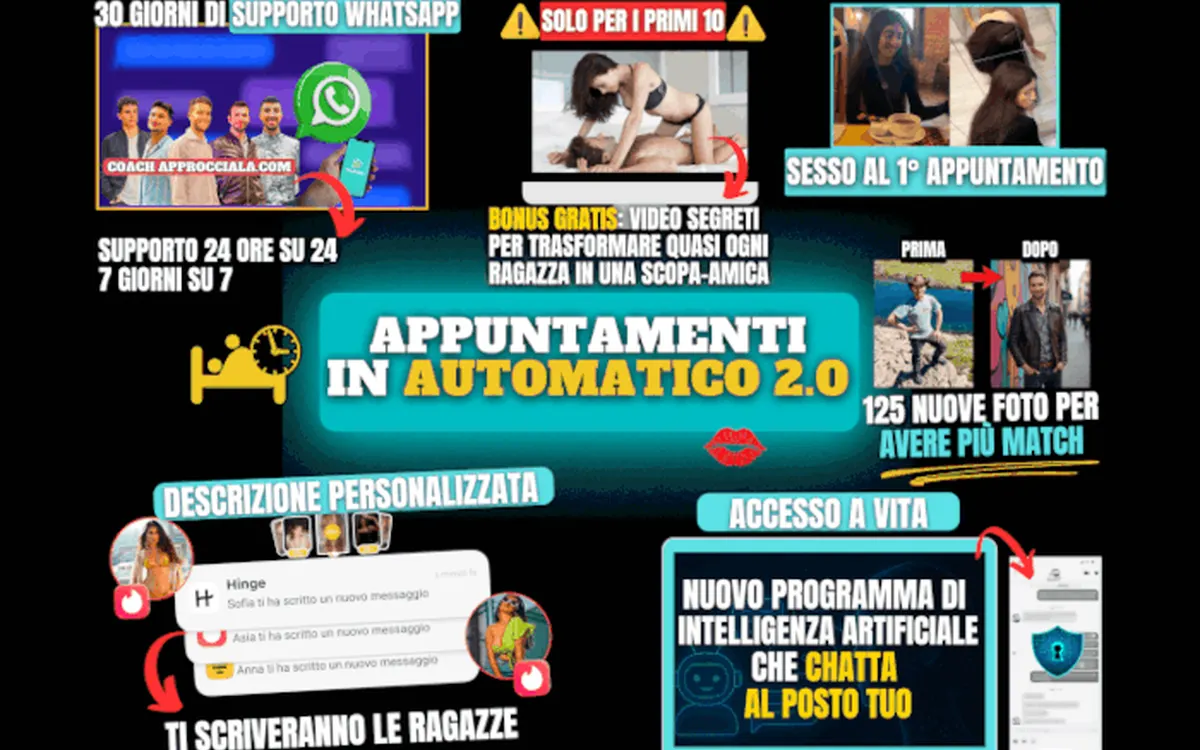 Appuntamenti in Automatico 2.0 – Luca di Approcciala