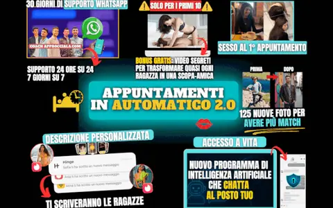 Appuntamenti in Automatico 2.0 – Luca di Approcciala