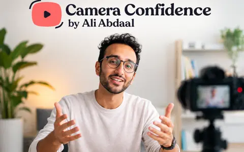 Camera Confidence Masterclass – Ali Abdaal