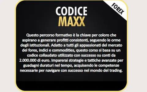 Codice Maxx Lifetime – Maxx Mereghetti
