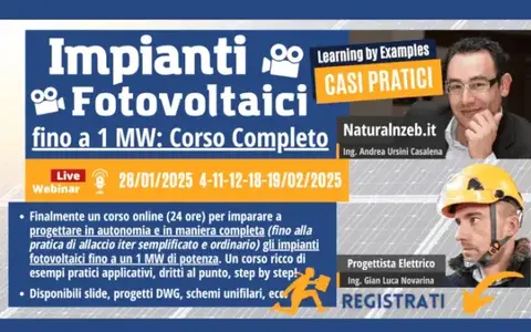 Corso Completo Impianti Fotovoltaici – Naturalnzeb.it