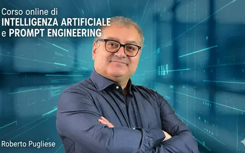 Corso online di Intelligenza Artificiale e Prompt Engineering – Roberto Pugliese