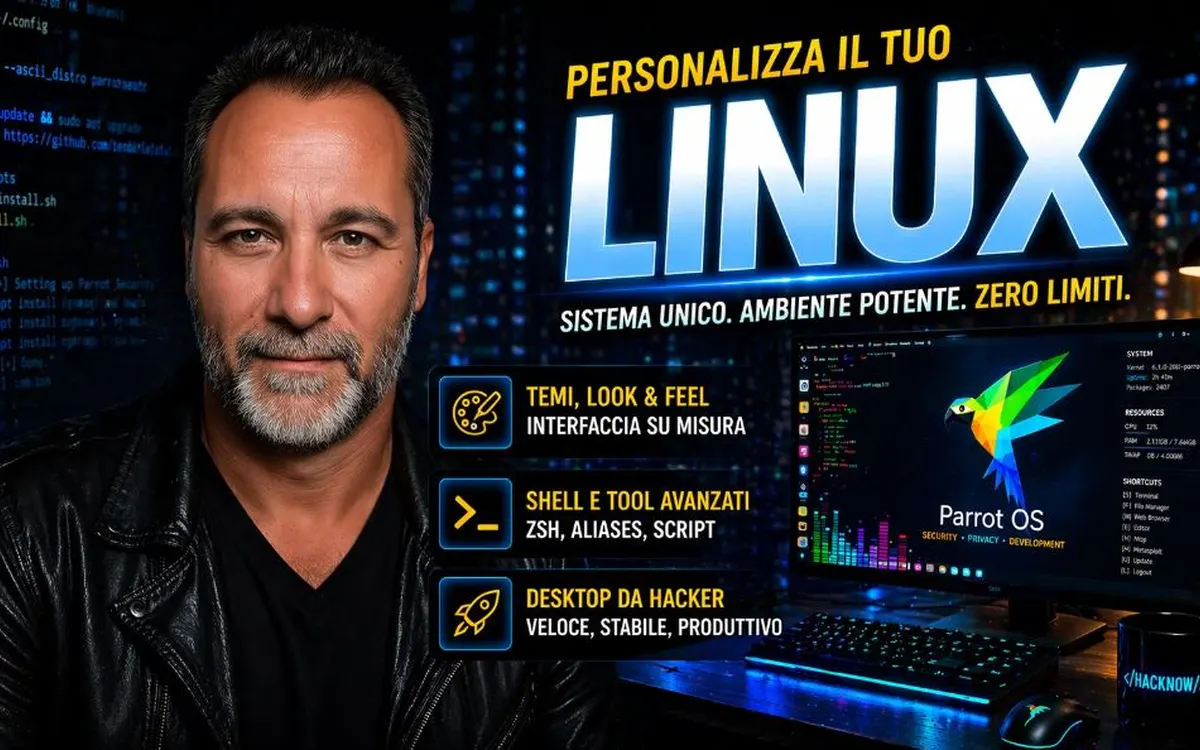 Corso Personalizzazione Linux – HackNow.it