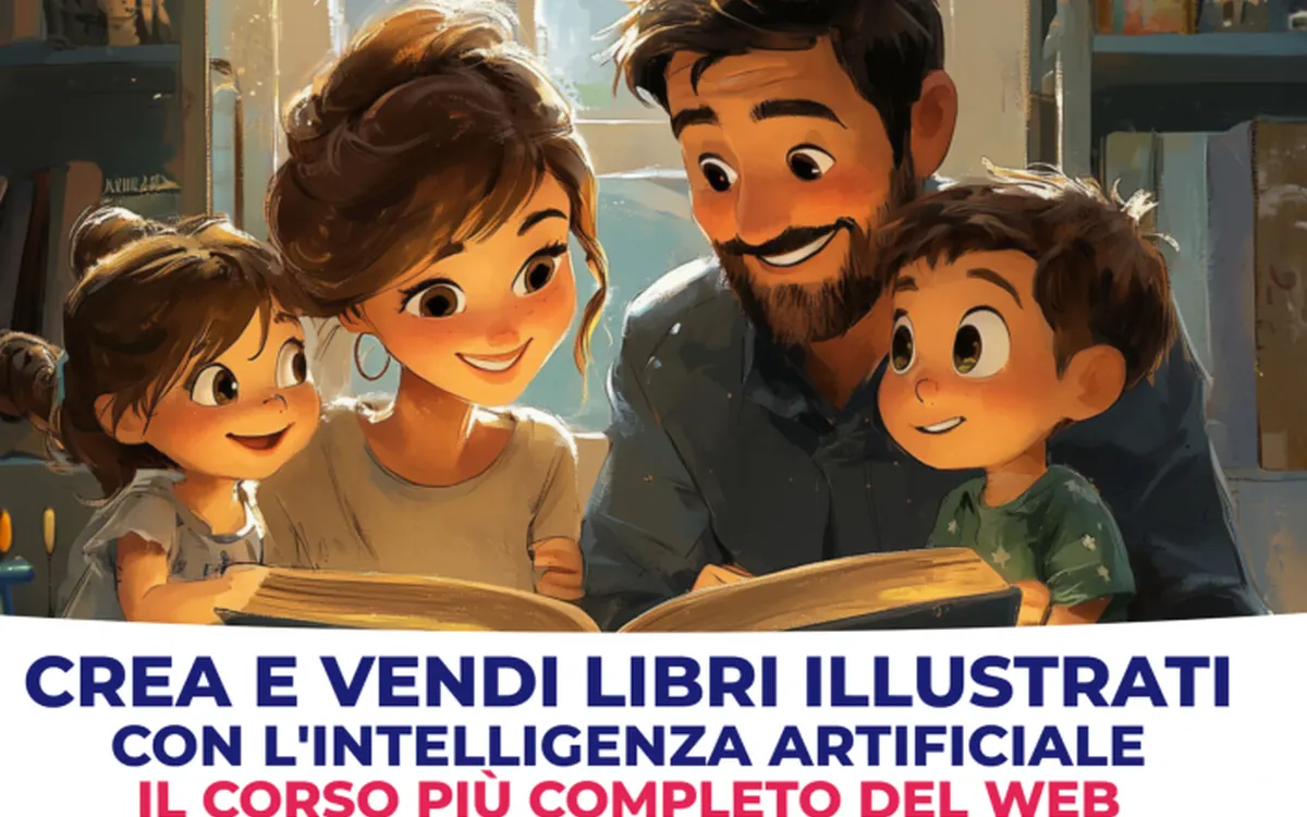 Crea e Vendi Libri Illustrati con l’IA – Max Vellucci
