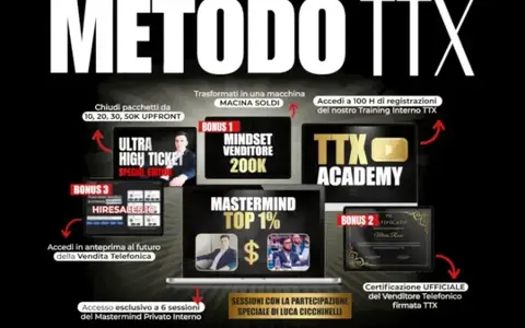 Il Metodo TTX© – Luca Cicchinelli