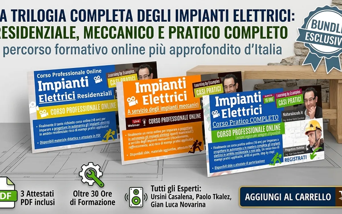 Impianti Elettrici Pack 3 Corsi – Naturalnzeb.it