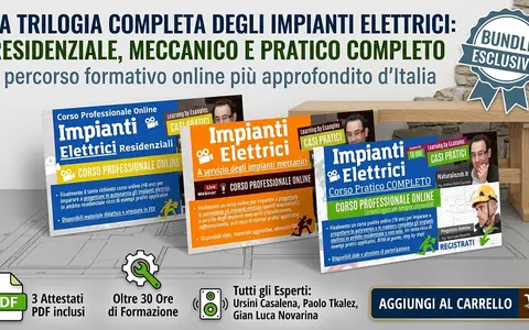 Impianti Elettrici Pack 3 Corsi – Naturalnzeb.it