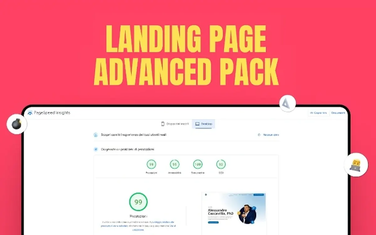 Landing Page Advanced Pack – Luigi Nigro