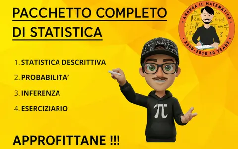 Pacchetto Completo di Statistica – Andrea il Matematico