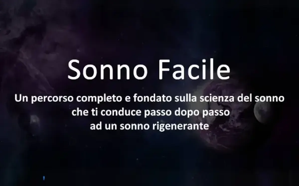 Percorso Sonno Facile – La Scuola del Sonno