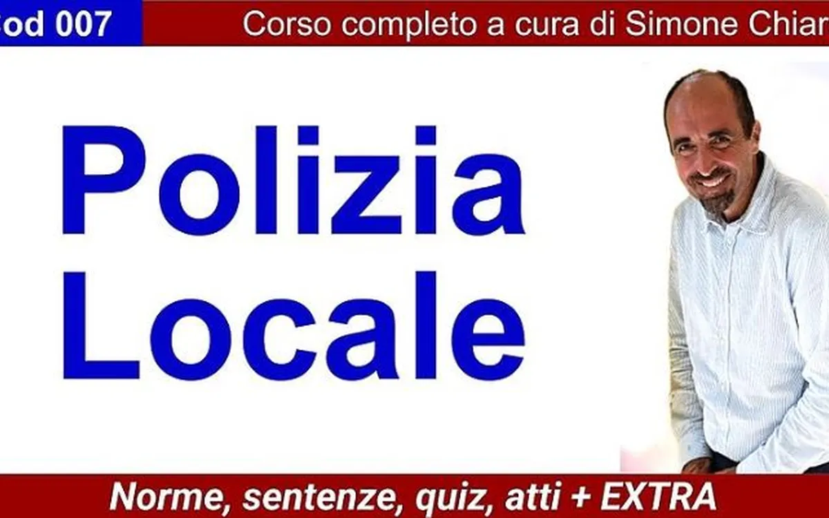 POLIZIA LOCALE (corso base) Cod 007 – Omniavis