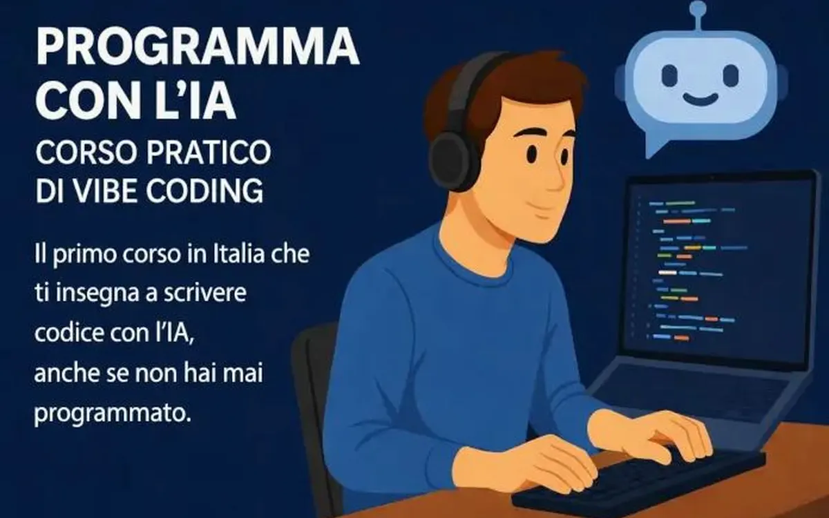 Programma con l’IA: Corso pratico di Vibe Coding – Andrea Zamuner Cervi