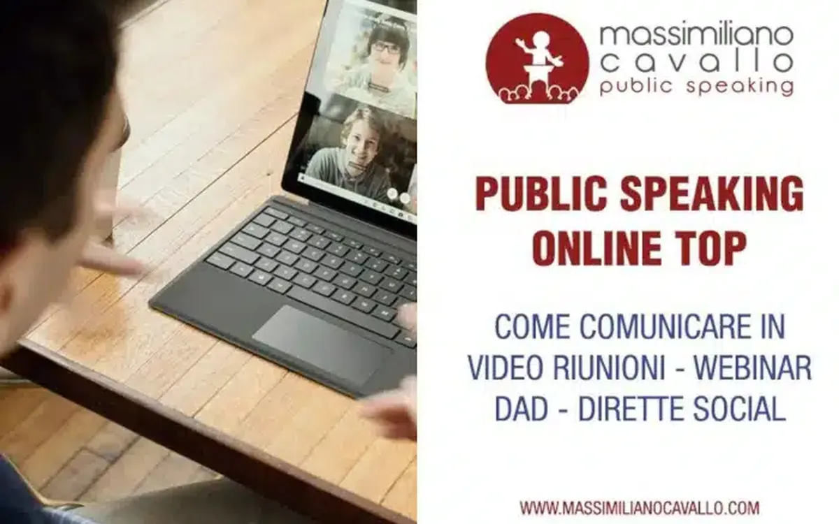 Public Speaking Online Top – Massimiliano Cavallo