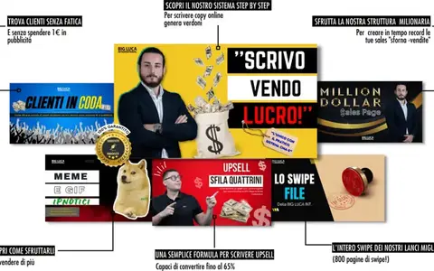 Scrivo, vendo, lucro – Big Luca