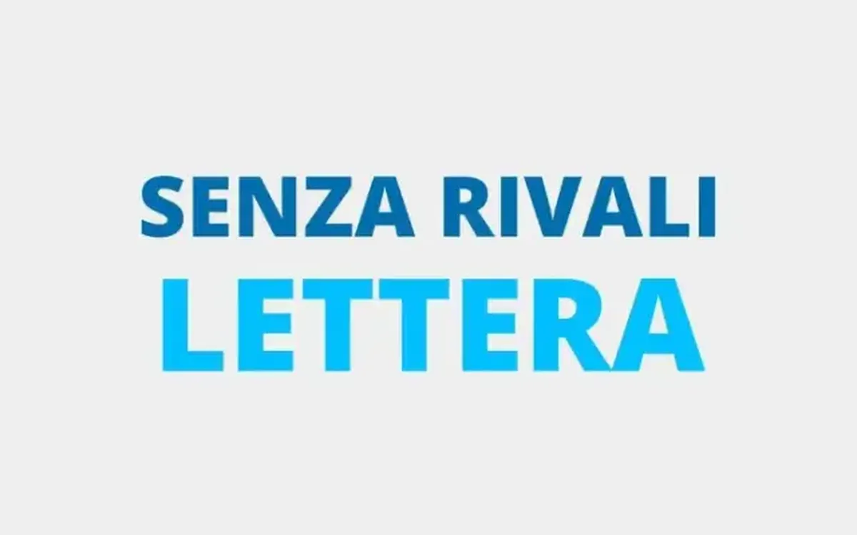 Senza Rivali: Lettera – CVPLUS