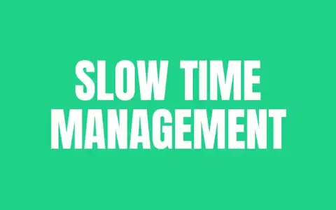 Slow Time Management – Luigi Nigro