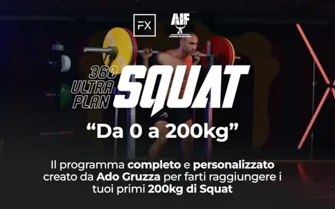 Squat (da 0 a 200kg) – FitnessX