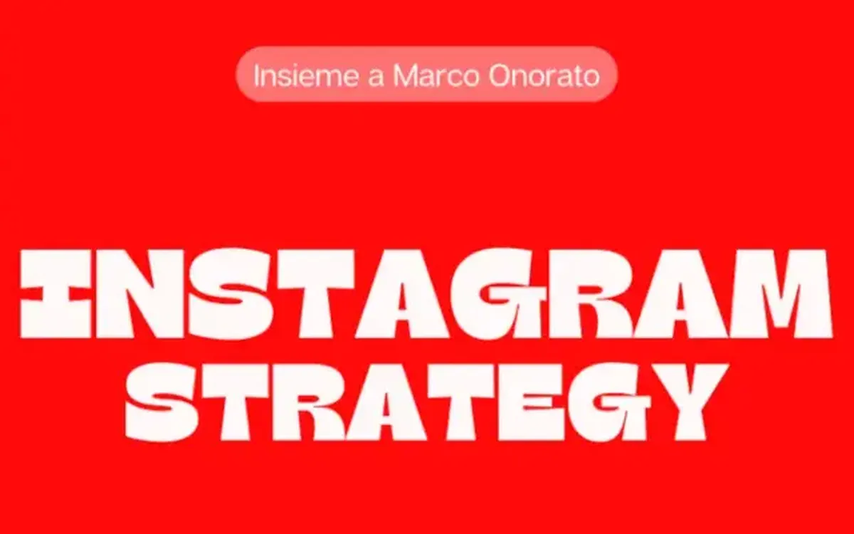 Strategia Instagram – Marketing Espresso AcadeME