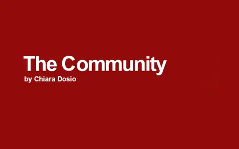 The Community Program – Chiara Dosio