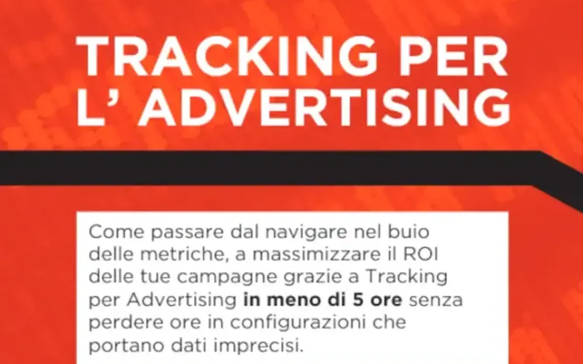 Tracking per l’Advertising – Matteo Zambon