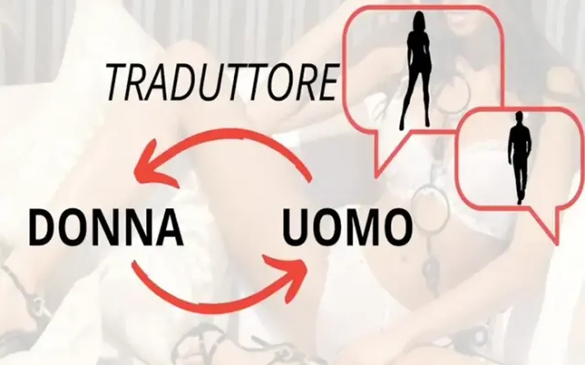 Traduttore Donna-Uomo (Livello 2) – Luca di Approcciala