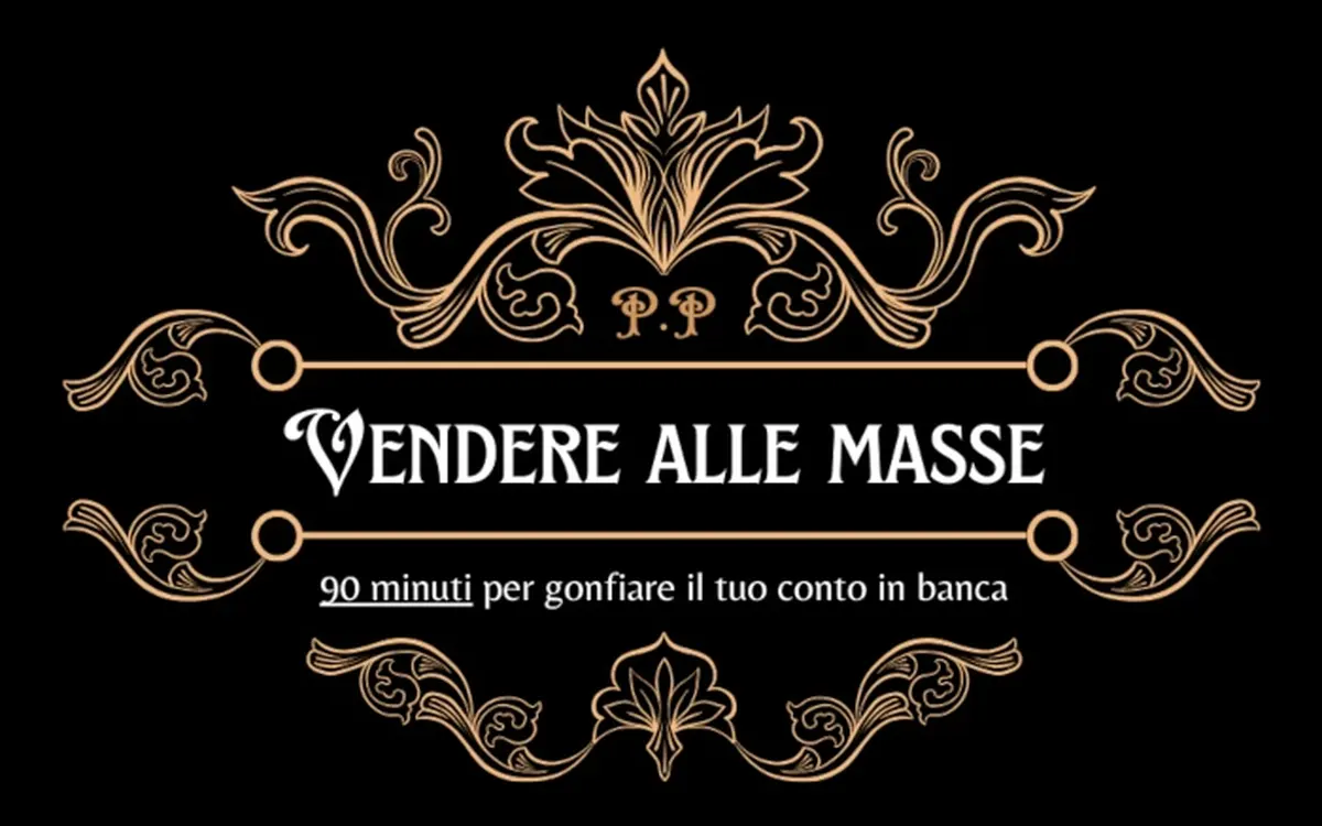 Vendere alle Masse – Mik Cosentino