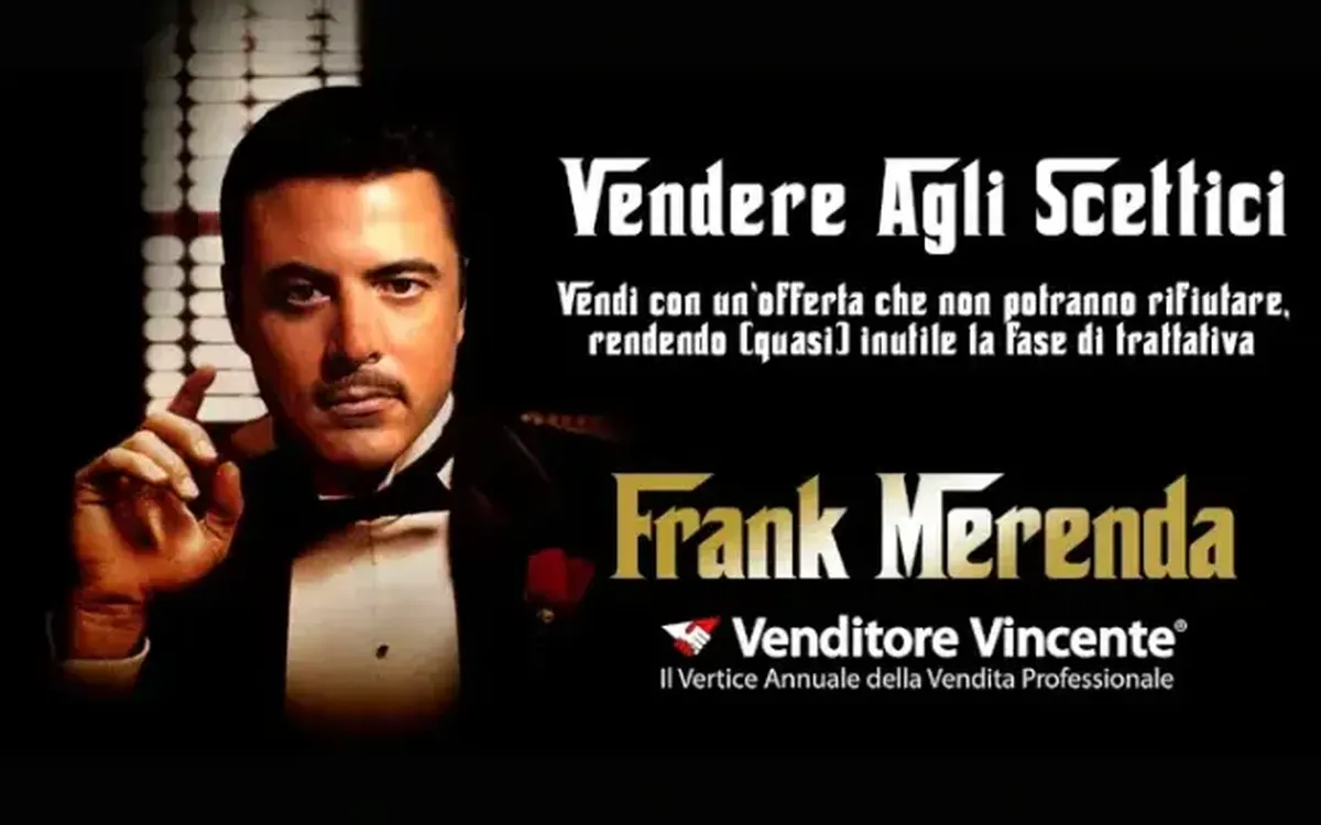 Venditore Vincente 2022 Vendere agli Scettici – Frank Merenda